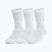 Чорапи Under Armour Training Cotton Crew 3 чифта white/white/black