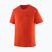 Мъжка риза Patagonia Cap Cool Merino Blend Graphic Shirt fitz roy strata/pollinator orange