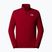 Мъжки суитшърт The North Face 100 Glacier 1/4 Zip garnet red