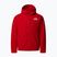 Детски суитшърт The North Face Teen Glacier F/Z Hooded red