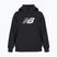 Жени New Balance Флийс качулка черна