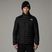 Мъжко пухено яке The North Face Huila Synthetic черно/асфалтено сиво