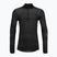 Мъжки термо суитшърт Smartwool Intraknit Thermal Merino Base Layer 1/4 Zip black/white