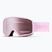 Скиорскa маска Smith Tribute S2 pink frost/ignitor mirror antifog