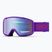 Скиорскa маска Smith Tribute S1 fresh purple/blue sensor mirror antifog