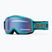 Детска скиорска маска Smith Daredevil S1 tropic kidding/blue sensor mirror antifog