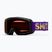 Детска скиорска маска Smith Rascal Jr S2 black donuts/rc36 rose copper antifog