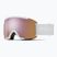 Скиорскa маска Smith Squad S2 white vapor/chromapop everyday rose gold mirror