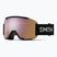 Скиорскa маска Smith Squad S2 black/chromapop everyday rose gold mirror