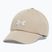 Дамска шапка с козирка Under Armour Blitzing Adj city khaki/white quartz