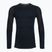 Мъжка термоактивна блуза с дълъг ръкав Smartwool Intraknit Thermal Merino Baselayer Colourblock Crew deep navy/charcoal