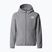 Детски поларен суитшърт The North Face Teen Glacier Full Zip Hoodie mid grey heather