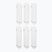 Чорапи  Jordan Everyday Cushioned Crew 6 pairs white/black