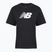 Дамска тениска New Balance Sport Jersey Relaxed Logo black/white