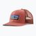 Шапка с козирка Patagonia P-6 Logo Trucker potters red