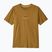 Мъжка тениска Patagonia '95 Oval Logo bobcat brown/sunshine