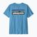 Мъжка тениска Patagonia P-6 Logo shore blue