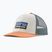 Шапка с козирка Patagonia P-6 Logo LoPro Trucker white w/peach sherbet