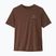 Мъжка тениска Patagonia Cap Cool Daily Great Waves berm brown - light berm brown x-dye