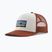 Шапка с козирка Patagonia P-6 Logo Trucker Hat white w/rusty red
