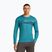 Мъжки Icebreaker Merino 200 Oasis Crewe Elevation Line топаз термален дълъг ръкав