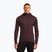 Мъжки потник Icebreaker Merino 200 RealFleece Descender Zip Hoodie java trekking sweatshirt