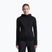 Дамски суитшърт за трекинг Icebreaker Merino 200 Realfleece Descender Half Zip Hoodie black