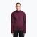 Дамски суитшърт за трекинг Icebreaker Merino 300 Realfleece Descender Zip Hoodie dark berry