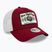 New Era NE Реколта Trucker бейзболна шапка тъмно червено