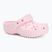 Crocs Classic Floral Cutout Clog Kids Toddler джапанки розово мляко