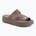 Дамски джапанки Crocs Getaway Platform Toe Loop truffle