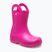 Детски гумени ботуши Crocs Handle It Rain Boot Kids pink crush