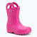 Детски гумени ботуши Crocs Handle It Rain Boot Kids pink crush