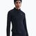Дамска блуза с дълъг ръкав за бягане Nike Tempo Swoosh Run Dri-Fit 1/4-Zip black/white