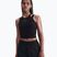 Горнище за тренировка за жени Nike One Fitted Dri-Fit Cropped Tank black/dark smoke grey