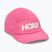 Шапка с козирка HOKA Run electric rose
