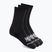 Чорапи HOKA Quarter Run Sock 3-Pack black/black/black
