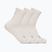 Чорапи HOKA Quarter Run Sock 3-Pack white/white/white