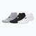 Мъжки чорапи Under Armour Performance Cotton NS 3 pack white/steel/steel