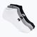 Мъжки чорапи Under Armour Performance Cotton NS 3 pack white/steel/steel
