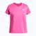 Детска тренировъчна тениска  Under Armour Tech SSC SS pink frenzy/white