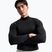 Мъжка блуза с дълъг ръкав за  тренировка Under Armour Coldgear Elite Comp Mock ultimate black/ultimate black/reflective