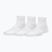 Дамски чорапи Under Armour Vanish 3 Pack white/white/halo gray