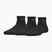 Дамски чорапи Under Armour Vanish 3 Pack ultimate black/ultimate black/castlerock