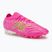 Футболни обувки New Balance Tekela Team Low V5 FG pink heat/metallic gold/pink satin