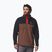 Мъжки суитшърт Columbia Steens Mountain Half Snap II tobacco/black/mtn red