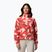 Дамски поларен суитшърт Columbia Helvetia II Printed Cropped Half Snap poppy red/sunscape