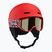 Детска скиорска каска Salomon Player Combo + Goggles XV Jr cherry tomato/red silver mirror