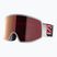 Скиорскa маска Salomon Sentry Pro Sigma S3 translucent frozen/sigma fire red