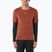 Мъжка тениска за бягане Salomon Sense Aero GFX Tee SS burnt umber/coffee bean